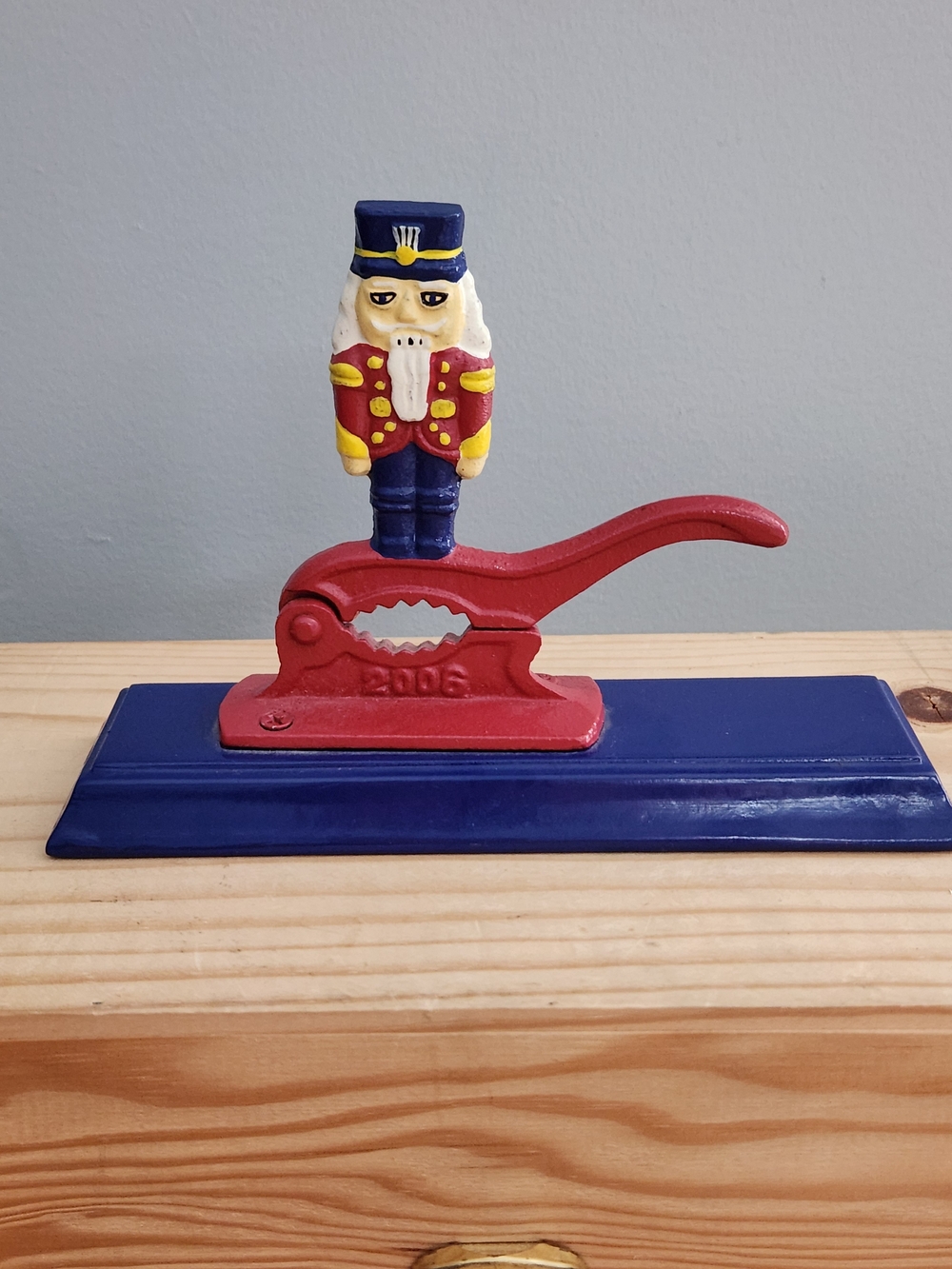 Nutcracker Cast Iron Christmas Holiday Decor